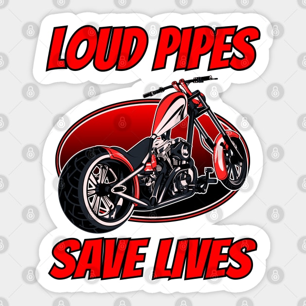 Loud bikes save lives hot sale
